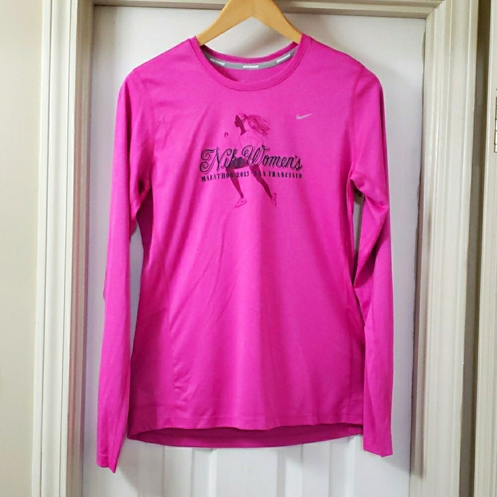 Nike Women's Dri-Fit Long Sleeve Running Top